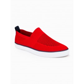 Raudoni vyriški laisvalaikio batai "Slipa"