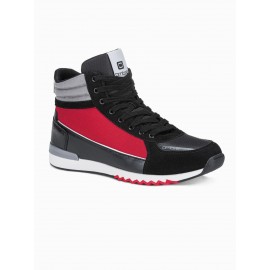 Sneakers modelio juodi su raudonu vyriški batai "Sneak"