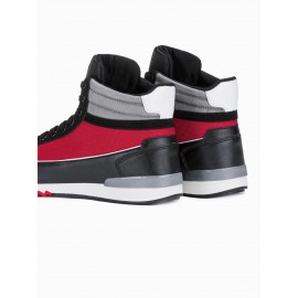 Sneakers modelio juodi su raudonu vyriški batai "Sneak"