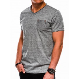Vyriški pilkos spalvos marškinėliai "Tmen"