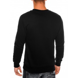 Vyriškas stilingas juodas džemperis "Coful"