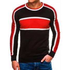Juodas vyriškas stilingas megztinis "Redi"