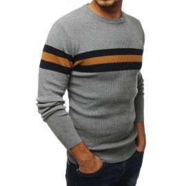 Pilkas vyriškas megztinis "Jasno"